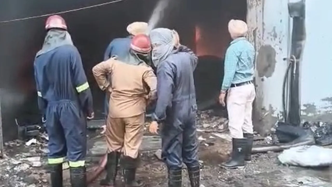 Ludhiana News: ਲੁਧਿਆਣਾ ’ਚ ਖਿਡੌਣਿਆਂ ਦੇ ਪਾਰਟਸ ਬਣਾਉਣ ਵਾਲੀ ਫੈਕਟਰੀ ’ਚ ਭਿਆਨਕ ਅੱਗ
