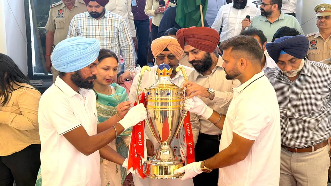 Mohali Trophy Tour: ਹੀਰੋ ਹਾਕੀ ਏਸ਼ੀਅਨ ਚੈਂਪੀਅਨਜ਼ ਟਰਾਫ਼ੀ-2026 ਦਾ ਟਰਾਫ਼ੀ ਟੂਰ ਮੋਹਾਲੀ ਤੋਂ ਸ਼ੁਰੂ