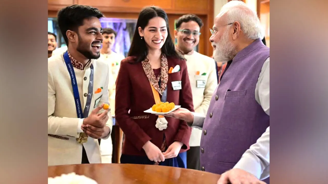 PM Modi: ਪ੍ਰਧਾਨ ਮੰਤਰੀ ਨੇ ਵਿਸ਼ਵ ਹੁਨਰ ਮੁਕਾਬਲੇ ਦੇ ਤਗਮਾ ਜੇਤੂਆਂ ਨਾਲ ਕੀਤੀ ਮੁਲਾਕਾਤ