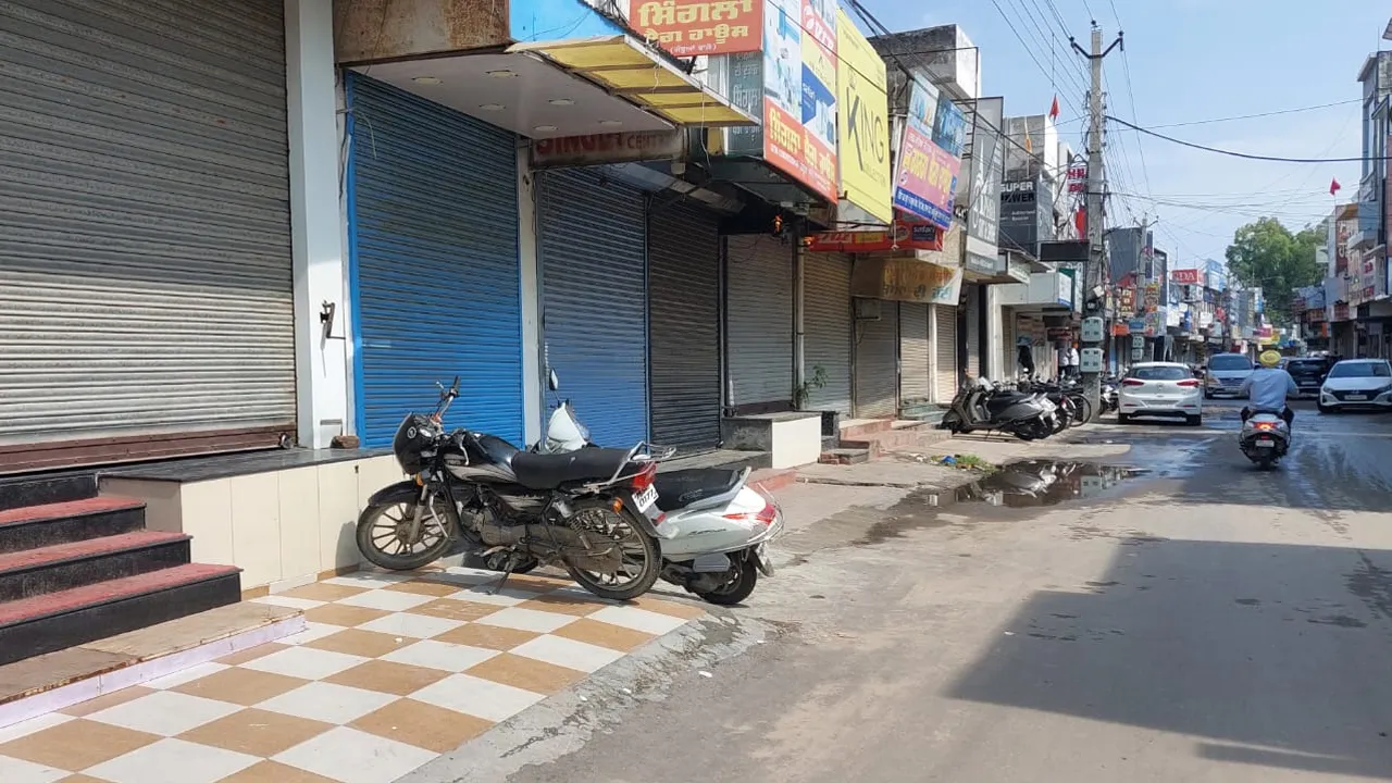 Punjab Bandh Sunam: ਪੰਜਾਬ ਬੰਦ ਦੇ ਸੱਦੇ ਤੇ ਸੁਨਾਮ ਦੇ ਦੁਕਾਨਦਾਰਾਂ ਵੱਲੋਂ ਭਰਵਾ ਸਮਰਥਨ, ਬਜਾਰ ਰਹੇ ਮੁਕੰਮਲ ਬੰਦ