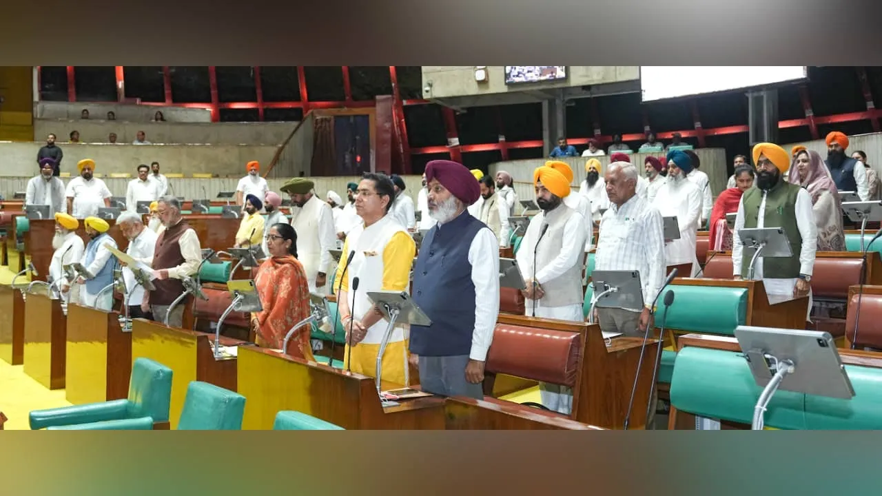 Punjab News: ਪੰਜਾਬ ਵਿਧਾਨ ਸਭਾ ਦੇ ਵਿਸ਼ੇਸ਼ ਸੈਸ਼ਨ ਦੌਰਾਨ ਪਰਵਿੰਦਰ ਸਿੰਘ ਝੋਟਾ ਨੂੰ ਕੀਤੀ ਸ਼ਰਧਾਂਜਲੀ ਭੇਂਟ