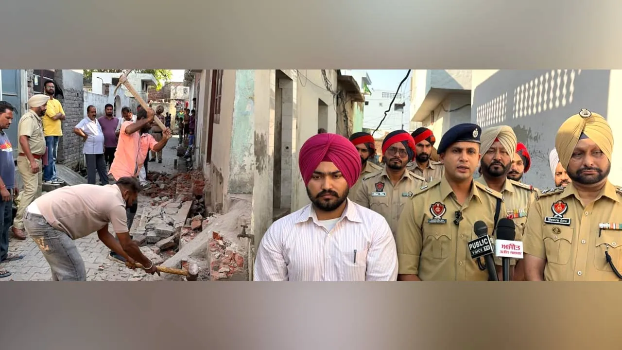 Punjab Police Anti Drug Drive: ਅਹਿਮਦਗੜ੍ਹ ’ਚ ਨਸ਼ਾ ਤਸਕਰੀ ਦੇ ਮੁਲਜ਼ਮ ਦਾ ਘਰ ਢਾਹਿਆ
