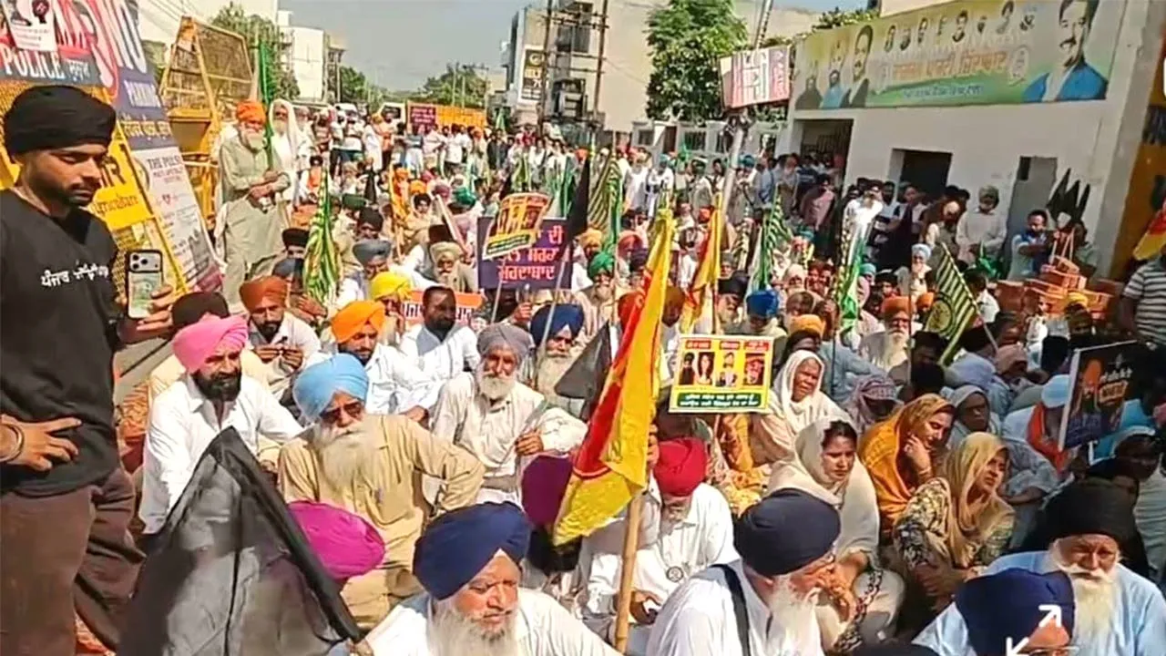 Sunam Protest News: ਪਰਵਿੰਦਰ ਸਿੰਘ ਝੋਟਾ ਨੂੰ ਇਨਸਾਫ ਦਿਵਾਉਣ ਲਈ ਸੁਨਾਮ 'ਚ ਰੋਸ ਪ੍ਰਦਰਸ਼ਨ