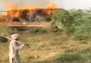 Fire Accident News: ਤੂੜੀ ਨਾਲ ਭਰੇ ਟਰੱਕ ਨੂੰ ਲੱਗੀ ਭਿਆਨਕ ਅੱਗ, ਵੱਡਾ ਹਾਦਸਾ ਟਲਿਆ