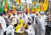 Amritsar Bandh News: ਪੰਜਾਬ ਬੰਦ ਦੇ ਸੱਦੇ ਦੌਰਾਨ ਕਿਰਤੀ ਕਿਸਾਨ ਯੂਨੀਅਨ ਵਲੋਂ ਪੁਤਲਾ ਫੂਕ ਕੇ ਰੋਸ ਪ੍ਰਦਰਸ਼ਨ