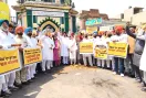 AAP Protest Faridkot: ਫ਼ਰੀਦਕੋਟ ’ਚ ਆਮ ਆਦਮੀ ਪਾਰਟੀ ਵੱਲੋਂ ਅਕਾਲੀ ਦਲ ਖ਼ਿਲਾਫ਼ ਰੋਸ ਪ੍ਰਦਰਸ਼ਨ