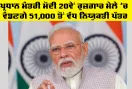 Rojgar Mela 2026: ਪ੍ਰਧਾਨ ਮੰਤਰੀ ਮੋਦੀ 20ਵੇਂ ਰੁਜ਼ਗਾਰ ਮੇਲੇ ’ਚ ਵੰਡਣਗੇ 51,000 ਤੋਂ ਵੱਧ ਨਿਯੁਕਤੀ ਪੱਤਰ