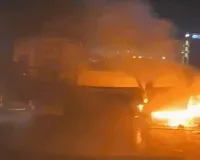 Car Fire Incident: ਚੱਲਦੀ ਕਾਰ ਨੂੰ ਲੱਗੀ ਭਿਆਨਕ ਅੱਗ, ਨਵੀਂ ਸਵਿਫਟ ਡਿਜ਼ਾਇਰ ਸੜ ਕੇ ਸੁਆਹ