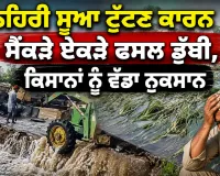 Ludhiana News: ਨਹਿਰੀ ਸੂਆ ਟੁੱਟਣ ਕਾਰਨ ਸੈਂਕੜੇ ਏਕੜੇ ਫਸਲ ਡੁੱਬੀ, ਕਿਸਾਨਾਂ ਨੂੰ ਵੱਡਾ ਨੁਕਸਾਨ