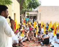 Punjab Power Cuts News: ਬਿਜਲੀ ਕੱਟਾਂ ਖ਼ਿਲਾਫ਼ ਸਾਦਿਕ ਬਿਜਲੀ ਗਰਿੱਡ ਅੱਗੇ ਕਿਰਤੀ ਕਿਸਾਨ ਯੂਨੀਅਨ ਨੇ ਲਗਾਇਆ ਧਰਨਾ