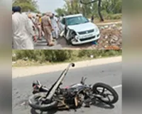 Faridkot Road Accident: ਕਾਰ ਅਤੇ ਮੋਟਰਸਾਈਕਲ ਦੀ ਟੱਕਰ ’ਚ ਪਿਓ ਸਮੇਤ ਦੋ ਮਾਸੂਮ ਧੀਆਂ ਦੀ ਦਰਦਨਾਕ ਮੌਤ