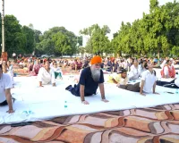 International Yoga Day: ਅੰਤਰਰਾਸ਼ਟਰੀ ਯੋਗ ਦਿਵਸ ਮੌਕੇ ਸਪੀਕਰ ਸੰਧਵਾਂ, ਵਿਧਾਇਕ ਸੇਖੋਂ ਤੇ ਡੀਸੀ ਨੇ ਕੀਤਾ ਯੋਗ ਅਭਿਆਸ