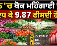 India Wholesale Inflation: ਜੂਨ ’ਚ ਥੋਕ ਮਹਿੰਗਾਈ ਦਰ ਵਧ ਕੇ 9.87 ਫੀਸਦੀ ਹੋਈ