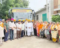 Jassi Sohianwala: ਚੇਅਰਮੈਨ ਜੱਸੀ ਸੋਹੀਆਂ ਵਾਲਾ ਨੇ ਪਿੰਡ ਸਮਸ਼ਪੁਰ ਤੇ ਛੰਨਾਂ ਝੰਬਾਲੀ ਤੋਂ ਮੁੱਖ ਮੰਤਰੀ ਤੀਰਥ ਯਾਤਰਾ ਤਹਿਤ 2 ਬੱਸਾਂ ਨੂੰ ਕੀਤਾ ਰਵਾਨਾ