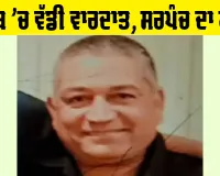 Punjab Crime News: ਪੰਜਾਬ 'ਚ ਵੱਡੀ ਵਾਰਦਾਤ, ਸਰਪੰਚ ਦਾ ਕਤਲ