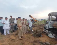 Rajasthan Road Accident: ਰਾਜਸਥਾਨ ਦੇ ਦੌਸਾ ਵਿੱਚ ਦਿੱਲੀ-ਮੁੰਬਈ ਐਕਸਪ੍ਰੈਸਵੇਅ 'ਤੇ ਬੱਸ ਅਤੇ ਟਰੱਕ ਦੀ ਟੱਕਰ, ਸੱਤ ਲੋਕਾਂ ਦੀ ਮੌਤ