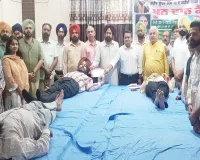 Shaheed Udham Singh: ਜ਼ਿਲ੍ਹਾ ਪੱਤਰਕਾਰ ਯੂਨੀਅਨ ਵੱਲੋਂ ਸ਼ਹੀਦ ਊਧਮ ਸਿੰਘ ਦੇ ਸ਼ਹੀਦੀ ਦਿਵਸ ਨੂੰ ਸਮਰਪਿਤ ਵਿਸ਼ਾਲ ਖੂਨਦਾਨ ਕੈਂਪ