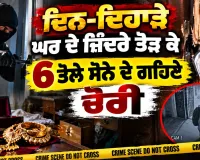 Gold Jewellery Stolen: ਦਿਨ-ਦਿਹਾੜੇ ਘਰ ਦੇ ਜ਼ਿੰਦਰੇ ਤੋੜ ਕੇ 6 ਤੋਲੇ ਸੋਨੇ ਦੇ ਗਹਿਣੇ ਚੋਰੀ