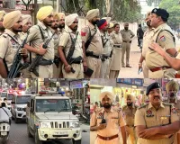 Malerkotla Police Flag March: ਅਪਰਾਧ ਤੇ ਨਸ਼ਿਆਂ ਦੀ ਰੋਕਥਾਮ ਲਈ ਮਾਲੇਰਕੋਟਲਾ ਪੁਲਿਸ ਵੱਲੋਂ ਫਲੈਗ ਮਾਰਚ
