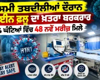 Swine Flu: ਮੌਸਮੀ ਤਬਦੀਲੀਆਂ ਦੌਰਾਨ ਸਵਾਈਨ ਫਲੂ ਦਾ ਖ਼ਤਰਾ ਬਰਕਰਾਰ, 24 ਘੰਟਿਆਂ ਵਿੱਚ 48 ਨਵੇਂ ਮਰੀਜ਼ ਮਿਲੇ