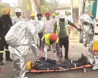 Batala News: ਬਟਾਲਾ ’ਚ ਗੈਸ ਪਾਈਪਲਾਈਨ ਨੂੰ ਅੱਗ ਲੱਗਣ ਦੀ ਸਥਿਤੀ ਨਾਲ ਨਜਿੱਠਣ ਲਈ ਮੌਕ ਡ੍ਰਿੱਲ ਕਰਵਾਈ