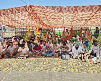 Patiala News: ਪਟਿਆਲਾ ਤੇ ਪਾਤੜਾਂ ਰੋਡ ਦੀ ਮਾੜੀ ਹਾਲਤ ਖਿਲਾਫ਼ ਪਿੰਡ ਵਾਸੀਆਂ ਵੱਲੋਂ ਧਰਨਾ