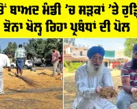 Patiala News: ਮੀਂਹ ਤੋਂ ਬਾਅਦ ਮੰਡੀ ’ਚ ਸੜਕਾਂ ’ਤੇ ਰੁੜ੍ਹਿਆ ਝੋਨਾ ਖੋਲ੍ਹ ਰਿਹਾ ਪ੍ਰਬੰਧਾਂ ਦੀ ਪੋਲ