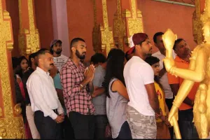 ਅਸ਼ੋਕ ਵਾਟਿਕਾ ਘੁੰਮਣ ਗਈ ਭਾਰਤੀ ਟੀਮ