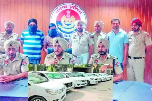 ਚੋਰੀ ਦੀਆਂ ਅੱਠ ਗੱਡੀਆਂ ਸਮੇਤ ਦੋ ਕਾਬੂ
