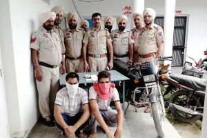 ਲੁੱਟਾਂ-ਖੋਹਾਂ ਕਰਨ ਵਾਲੇ ਗਿਰੋਹ ਦੇ ਦੋ ਮੈਂਬਰ ਕਾਬੂ