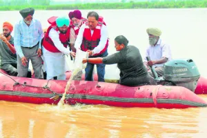 ਵਾਤਾਵਰਨ ਮੰਤਰੀ ਨੇ ਦਰਿਆ ਬਿਆਸ ‘ਚ ਛੱਡਿਆ ਇੱਕ ਲੱਖ ਮੱਛੀਆਂ ਦਾ ਪੂੰਗ