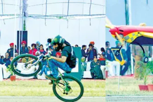 ਹਵਾਈ ਜਹਾਜ਼ਾਂ ਦੇ ਮਾਡਲਾਂ ਦਾ ਸ਼ੋਅ ਤੇ ਮੋਟਰ ਸਾਈਕਲ ਸਵਾਰਾਂ ਦੇ ਕਰਤੱਬ ਬਣੇ ਖਿੱਚ ਦਾ ਕੇਂਦਰ