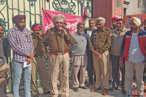 ਜਬਰ ਵਿਰੋਧੀ ਸੰਘਰਸ਼ ਕਮੇਟੀ ਦਾ ਧਰਨਾ ਪ੍ਰਸ਼ਾਸਨ ਦੇ ਭਰੋਸੇ ਤੋਂ ਬਾਅਦ ਸਮਾਪਤ 