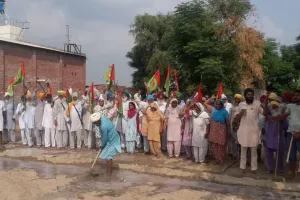 ਲਹਿਰਾ ਬੇਗਾ ਵਿਖੇ ਚੱਲ ਰਹੇ ਪੱਕੇ ਮੋਰਚੇ ਦੌਰਾਨ ਕਿਸਾਨਾਂ ਦੀ ਹੋਈ ਜਿੱਤ