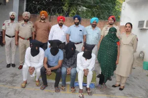 ਪੌਣੇ ਦੋ ਕਰੋੜ ਦੀ ਹੈਰੋਇਨ ਸਮੇਤ ਪੰਜ ਕਾਬੂ