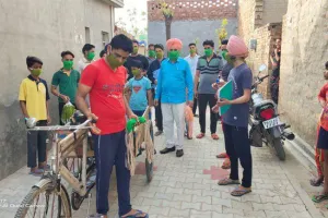 ਕੋਰੋਨਾ ਵਾਇਰਸ ਨੂੰ ਠੱਲ੍ਹਣ ਲਈ ਡੇਰਾ ਪ੍ਰੇਮੀ ਉੱਤਰੇ ਮੈਦਾਨ ‘ਚ