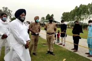 ਵਰਦੇਵ ਮਾਨ ਨੇ ਇਕਾਂਤਵਾਸ ਸੈਂਟਰ ਦਾ ਕੀਤਾ ਦੌਰਾ