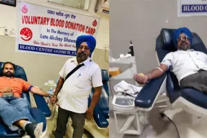 ਡੇਰਾ ਸ਼ਰਧਾਲੂਆਂ ਨੇ ਮਰੀਜ਼ ਨੂੰ ਬਲੱਡ ਦੇ ਕੇ ਕੀਤੀ ਮੱਦਦ