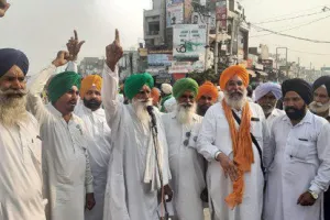 ਭਾਰਤੀ ਕਿਸਾਨ ਯੂਨੀਅਨ ਸਿੱਧੂਪੁਰ ਵੱਲੋਂ ਕੌਮੀ ਮੁੱਖ ਮਾਰਗ ਜਾਮ
