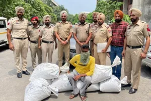 ਸੰਗਰੂਰ ਪੁਲਿਸ ਵੱਲੋਂ 70 ਕਿਲੋ ਭੁੱਕੀ ਸਮੇਤ 1 ਕਾਬੂ 1 ਫਰਾਰ