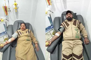 ਖੂਨਦਾਨ ਕਰਕੇ ਮਨਾਈ ਵਿਆਹ ਦੀ 22 ਵੀਂ ਵਰ੍ਹੇਗੰਢ