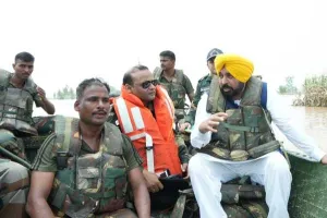 ਹੜ੍ਹ ਪ੍ਰਭਾਵਿਤ ਜ਼ਿਲ੍ਹਿਆਂ ’ਚ ਸਥਿਤੀ ’ਤੇ ਨਿਰੰਤਰ ਰੱਖ ਰਿਹਾ ਹਾਂ ਨਿਗਰਾਨੀ : ਭਗਵੰਤ ਮਾਨ