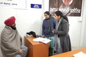 ਡਿਪਟੀ ਕਮਿਸ਼ਨਰ ਵੱਲੋਂ ਆਮ ਆਦਮੀ ਕਲੀਨਿਕ ਦਾ ਅਚਨਚੇਤ ਨਿਰੀਖਣ