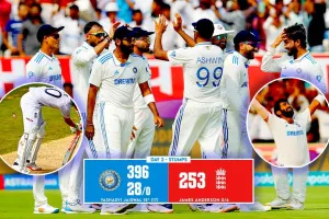 IND vs ENG : ਦੂਜੇ ਟੈਸਟ ਦੇ ਦੂਜੇ ਦਿਨ ਦੀ ਖੇਡ ਯਸ਼ਸਵੀ ਤੇ ਬੁਮਰਾਹ ਦੇ ਨਾਂਅ, ਇੰਗਲੈਂਡ ਸਸਤੇ ‘ਚ ਆਲਆਊਟ, ਦੂਜੀ ਪਾਰੀ ‘ਚ ਭਾਰਤ ਦੀ ਤੇਜ਼ ਸ਼ੁਰ਼ੂਆਤ