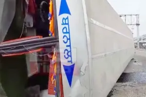 Road Accident : PRTC ਦੀ ਸਵਾਰੀਆਂ ਨਾਲ ਭਰੀ ਬੱਸ ਪਲਟੀ