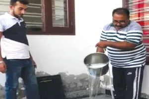 World Water Day : ਪੂਰਾ ਪਰਿਵਾਰ ਸਾਰਾ ਸਾਲ ਪੀਂਦੈ ਮੀਂਹ ਦਾ ਪਾਣੀ
