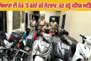 ਪੁਲਿਸ ਨੇ ਹਥਿਆਰਾਂ ਦੀ ਨੋਕ ’ਤੇ ਲੁੱਟ ਖੋਹ ਕਰਨ ਵਾਲੇ ਚਾਰ ਦਬੋਚੇ