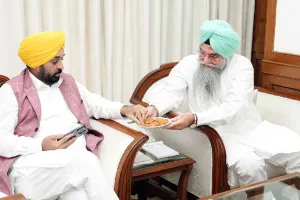 ਬਗਾਵਤੀ ਅਫ਼ਵਾਹਾਂ ਨੂੰ ਮੁੱਖ ਮੰਤਰੀ ਦੀ ਲਗਾਮ, ਭਗਵੰਤ ਮਾਨ ਤੇ ਕੁਲਤਾਰ ਸੰਧਵਾਂ ਨੇ ਕੀਤਾ ਇੱਕ ਘੰਟੇ ਹਾਸਾ-ਠੱਠਾ