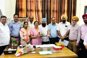 ਸ੍ਰੀਮਤੀ ਨੀਲਮ ਰਾਣੀ ਨੇ ਜ਼ਿਲ੍ਹਾ ਸਿੱਖਿਆ ਅਫ਼ਸਰ ਸੈਕੰਡਰੀ ਵਜੋਂ ਅਹੁਦਾ ਸੰਭਾਲਿਆ