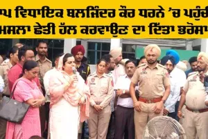 Punjabi University Patiala: ਆਪ ਵਿਧਾਇਕ ਬਲਜਿੰਦਰ ਕੌਰ ਧਰਨੇ ’ਚ ਪੁੱਜੀ, ਜਲਦ ਮਸਲਾ ਹੱਲ ਕਰਵਾਉਣ ਦਾ ਦਿੱਤਾ ਭਰੋਸਾ